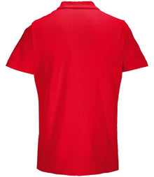 SOL'S Unisex Pulse Twin Piqué Polo Shirt 04502 - 04502 Red Back