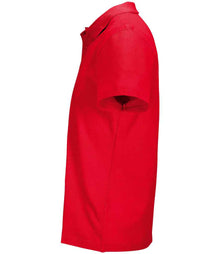 SOL'S Unisex Pulse Twin Piqué Polo Shirt 04502 - 04502 Red Side