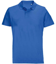 SOL'S Unisex Pulse Twin Piqué Polo Shirt 04502 - Royal Blue