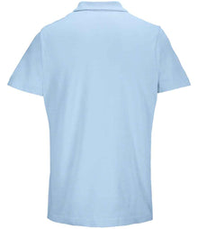SOL'S Unisex Pulse Twin Piqué Polo Shirt 04502 - 04502 Sky Blue Back