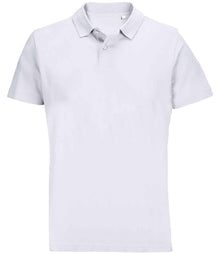 SOL'S Unisex Pulse Twin Piqué Polo Shirt 04502 - White