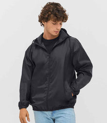 SOL'S Shield Unisex Windbreaker Jacket 04758 - 04758 Black Model
