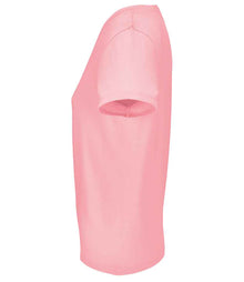 SOL'S Ladies Regent V Neck T-Shirt 04766 - 04766 Candy Pink Side