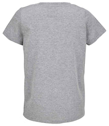 SOL'S Ladies Regent V Neck T-Shirt 04766 - 04766 Grey Marl Back