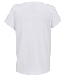 SOL'S Ladies Regent V Neck T-Shirt 04766 - 04766 White Back
