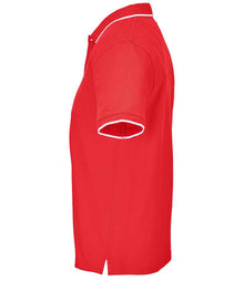 SOL'S Unisex Palermo Polo Shirt 04769 - 04769 Bright Red/White Side