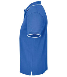 SOL'S Unisex Palermo Polo Shirt 04769 - 04769 Royal Blue/White Side