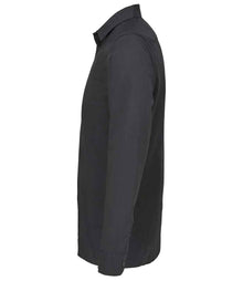 SOL'S Bailey Long Sleeve Poplin Shirt 04770 - 04770 Black Side