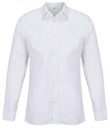 SOL'S Bailey Long Sleeve Poplin Shirt 04770 - White