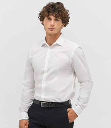 SOL'S Bailey Long Sleeve Poplin Shirt 04770 - 04770 White Model