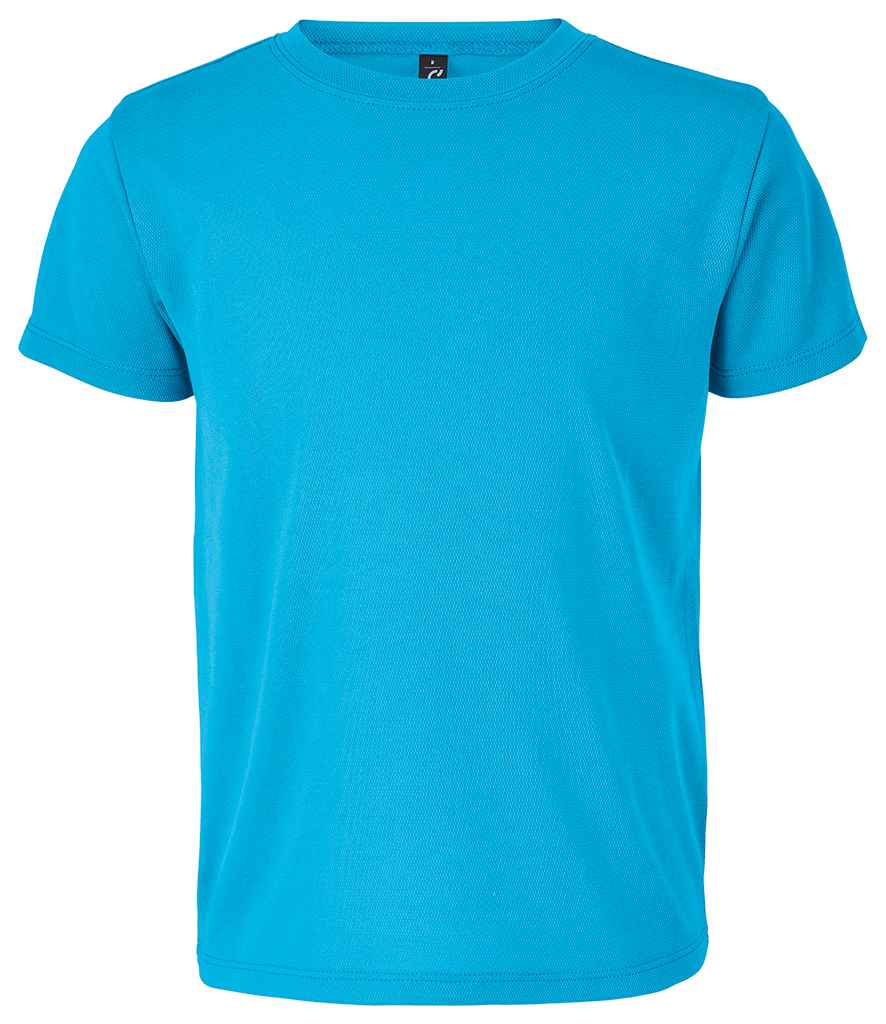 SOL'S Kids Sprint Sports T-Shirt 04773 - Aqua
