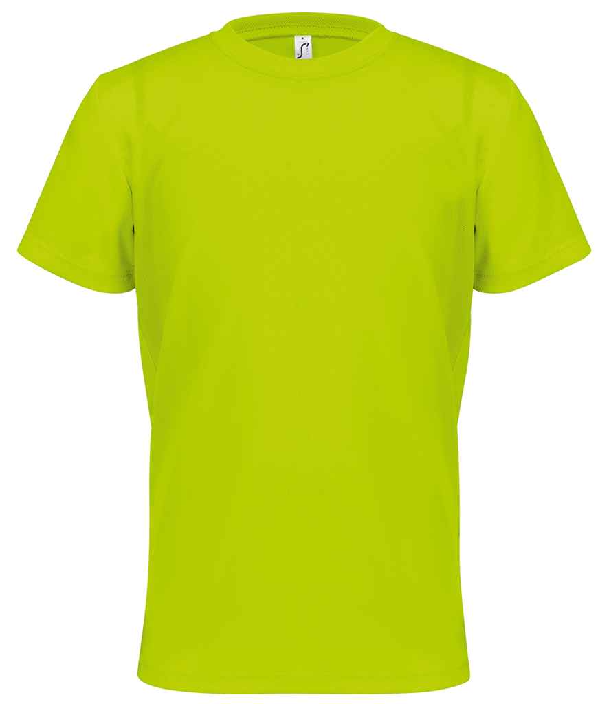 SOL'S Kids Sprint Sports T-Shirt 04773 - Neon Yellow