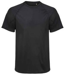 SOL'S Vortex Ripstop Performance T-Shirt 04787 - Black
