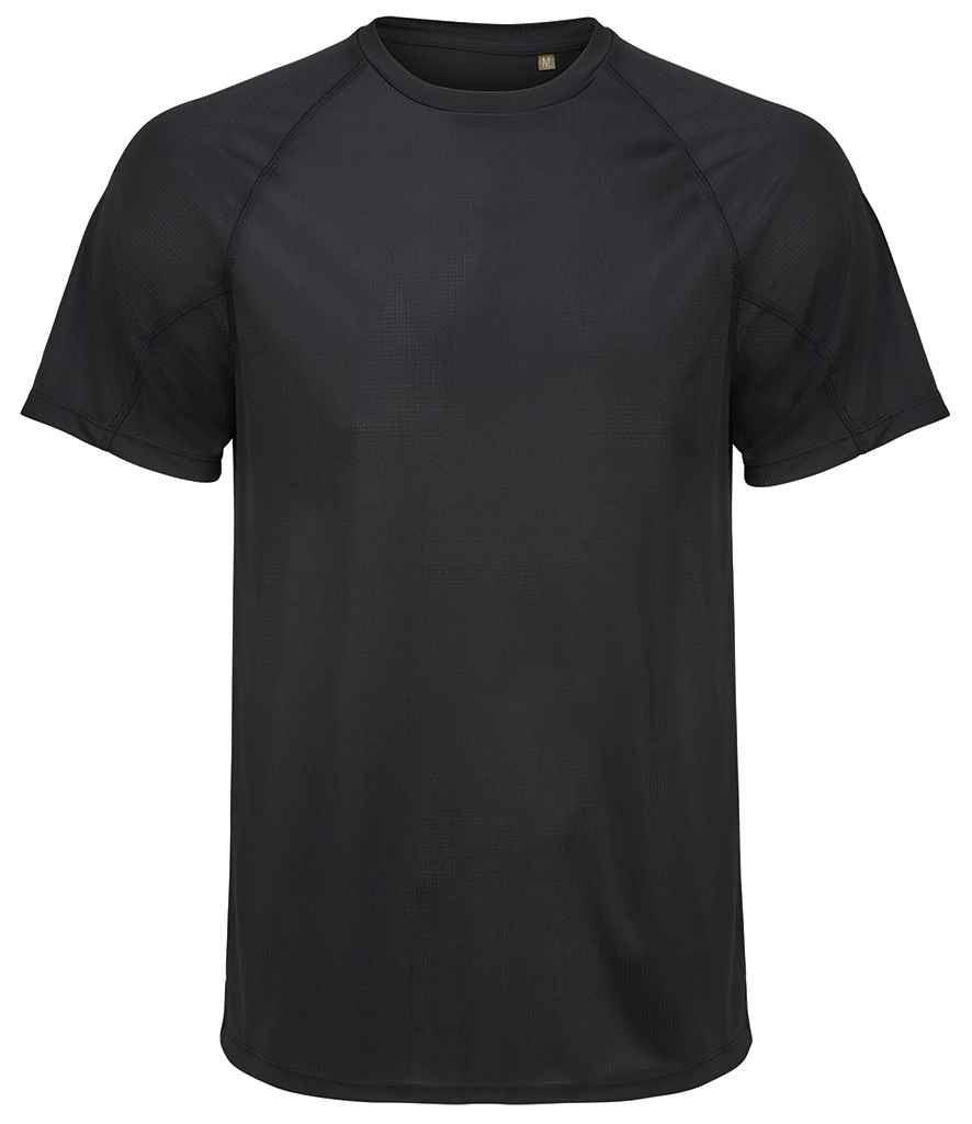 SOL'S Vortex Ripstop Performance T-Shirt 04787 - Black