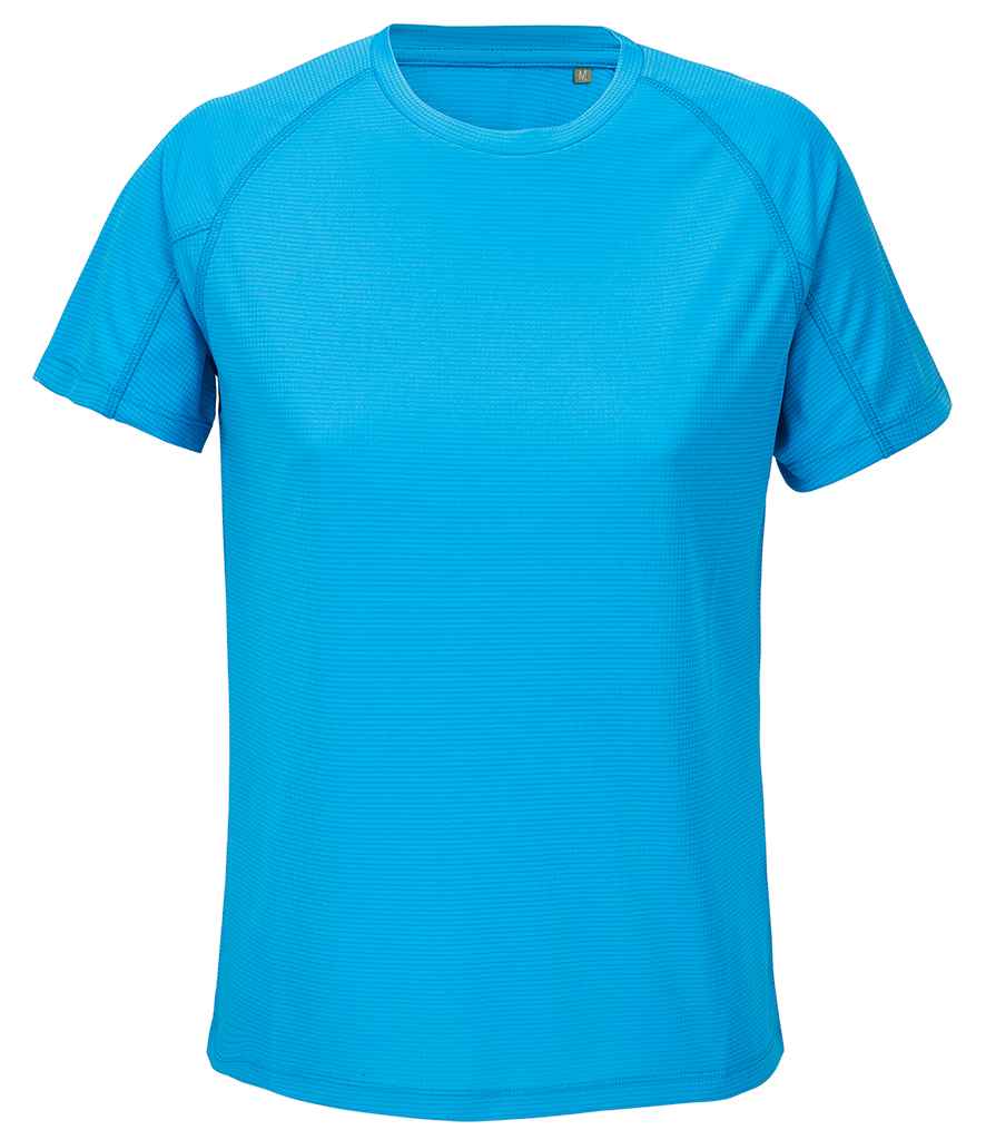 SOL'S Ladies Vortex Ripstop Performance T-Shirt 04788 - Aqua