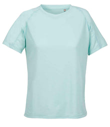 SOL'S Ladies Vortex Ripstop Performance T-Shirt 04788 - Arctic Blue