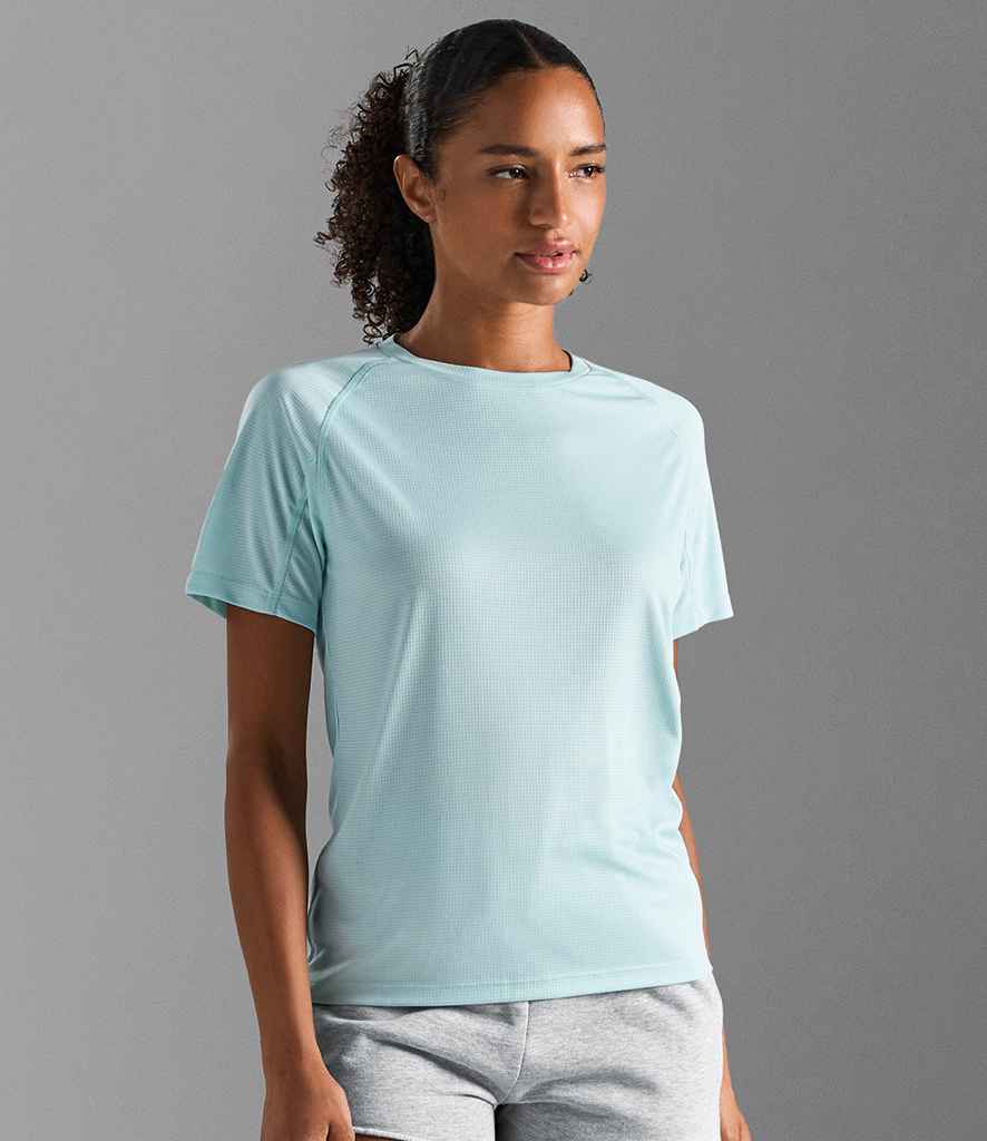 SOL'S Ladies Vortex Ripstop Performance T-Shirt 04788 - 04788 Arctic Blue Model