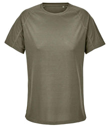 SOL'S Ladies Vortex Ripstop Performance T-Shirt 04788 - Army