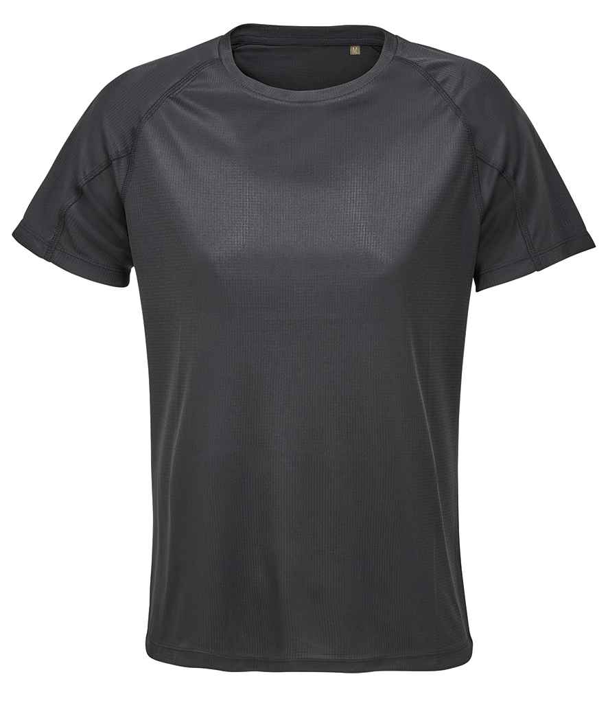 SOL'S Ladies Vortex Ripstop Performance T-Shirt 04788 - Black