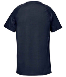 SOL'S Ladies Vortex Ripstop Performance T-Shirt 04788 - 04788 French Navy Back