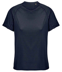 SOL'S Ladies Vortex Ripstop Performance T-Shirt 04788 - French Navy