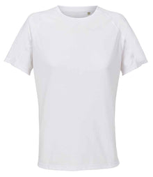SOL'S Ladies Vortex Ripstop Performance T-Shirt 04788 - White