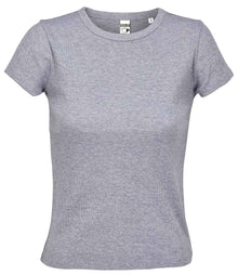 SOL'S Ladies Sara T-Shirt 04814 - Light Grey Marl