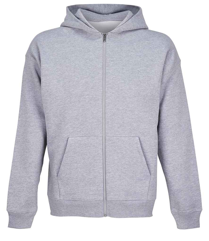 SOL'S Unisex Jelo Zipped Hoodie 04818 - Grey Marl