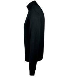 SOL'S Gordon Full Zip Cotton Acrylic Cardigan 10548 - 10548 Black Side