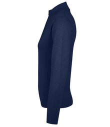 SOL'S Ladies Gordon Full Zip Cotton Acrylic Cardigan 10550 - 10550 Navy Side