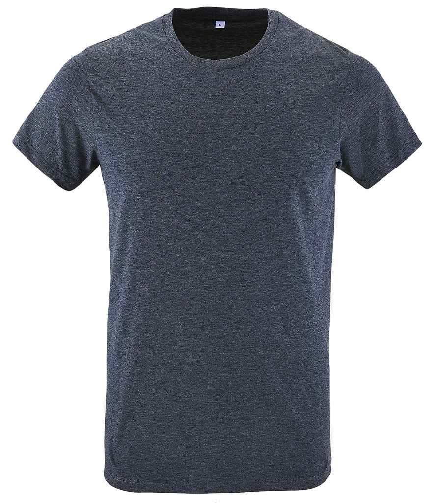 SOL'S Regent Fit T-Shirt 10553 - Heather Denim