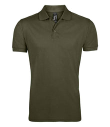 SOL'S Prime Poly/Cotton Piqué Polo Shirt 10571 - Army