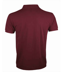SOL'S Prime Poly/Cotton Piqué Polo Shirt 10571 - 10571 Burgundy Back