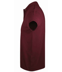 SOL'S Prime Poly/Cotton Piqué Polo Shirt 10571 - 10571 Burgundy Side