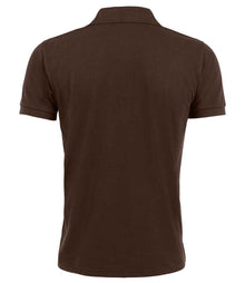 SOL'S Prime Poly/Cotton Piqué Polo Shirt 10571 - 10571 Chocolate Back
