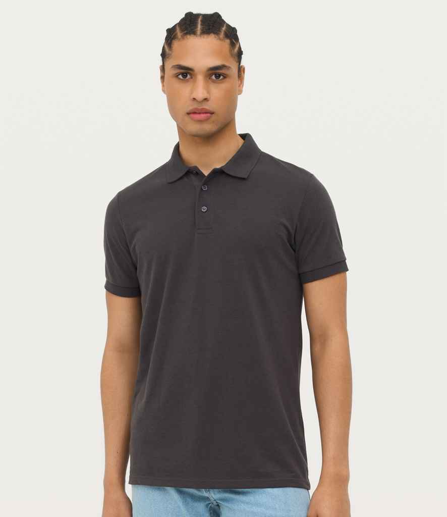 SOL'S Prime Poly/Cotton Piqué Polo Shirt 10571 - 10571 Dark Grey Model
