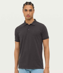SOL'S Prime Poly/Cotton Piqué Polo Shirt 10571 - 10571 Dark Grey Model