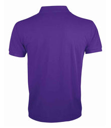 SOL'S Prime Poly/Cotton Piqué Polo Shirt 10571 - 10571 Dark Purple Back