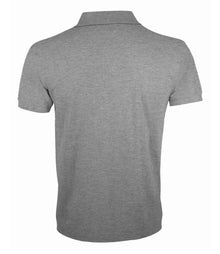 SOL'S Prime Poly/Cotton Piqué Polo Shirt 10571 - 10571 Grey Marl Back