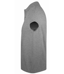 SOL'S Prime Poly/Cotton Piqué Polo Shirt 10571 - 10571 Grey Marl Side