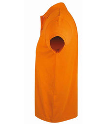 SOL'S Prime Poly/Cotton Piqué Polo Shirt 10571 - 10571 Orange Side