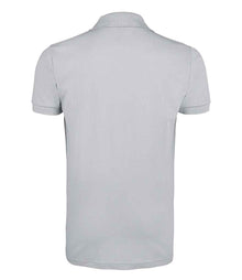 SOL'S Prime Poly/Cotton Piqué Polo Shirt 10571 - 10571 Pure Grey Back