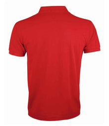 SOL'S Prime Poly/Cotton Piqué Polo Shirt 10571 - 10571 Red Back