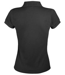 SOL'S Ladies Prime Poly/Cotton Piqué Polo Shirt 10573 - 10573 Dark Grey Back