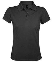 SOL'S Ladies Prime Poly/Cotton Piqué Polo Shirt 10573 - Dark Grey