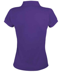 SOL'S Ladies Prime Poly/Cotton Piqué Polo Shirt 10573 - 10573 Dark Purple Back