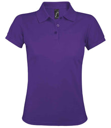 SOL'S Ladies Prime Poly/Cotton Piqué Polo Shirt 10573 - Dark Purple