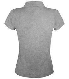 SOL'S Ladies Prime Poly/Cotton Piqué Polo Shirt 10573 - 10573 Grey Marl Back