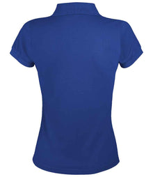 SOL'S Ladies Prime Poly/Cotton Piqué Polo Shirt 10573 - 10573 Royal Blue Back