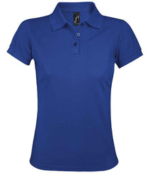 SOL'S Ladies Prime Poly/Cotton Piqué Polo Shirt 10573 - Royal Blue